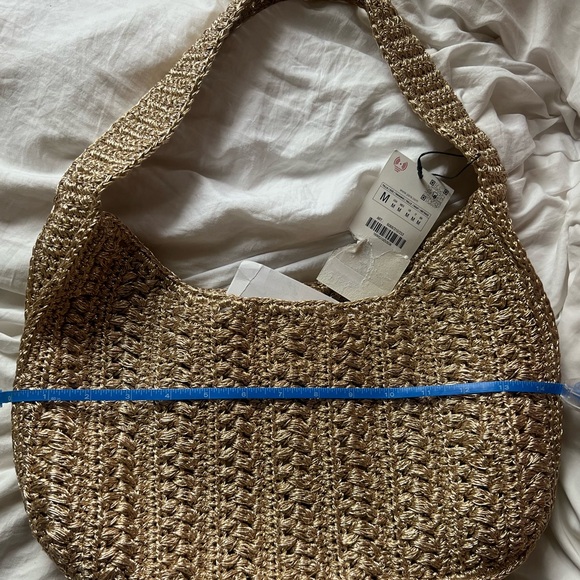Zara Woven Tan Bag - Picture 15 of 15